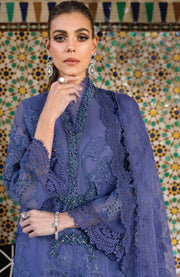 Mariab - Maria B Voyage a'Luxe x Morocco Luxury Lawn'25 Embroidered Suits Unstitched 3 Piece - Summer Collection - aubranz.com