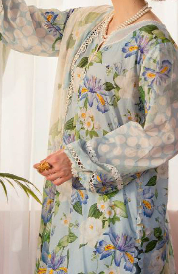 Elaf - Elaf Prints'25 Printed Lawn Suits Unstitched 3 Piece - Summer Collection - aubranz.com