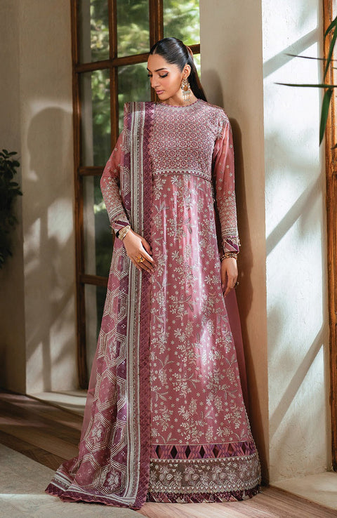 Xenia - Niran by Xenia Embroidered Chiffon Suits Unstitched 3 Piece - Formals Collection - aubranz.com