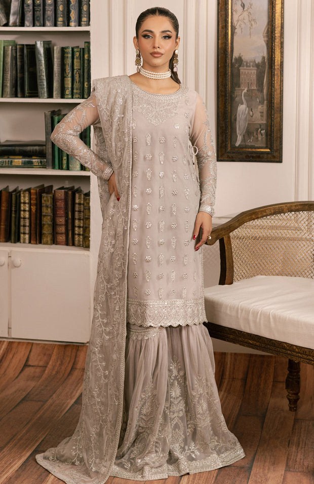 Zarif - INAYAT FORMALS'24 BY ZARIF EMBROIDERED SUITS UNSTITCHED 3 PIECE - FORMAL COLLECTION - aubranz.com