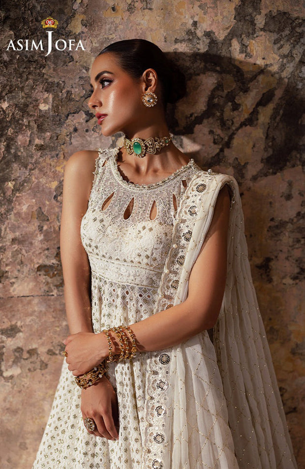 Asimjofa - Bekhudi by Asim Jofa Embroidered Suit Unstitched 3 Piece - Formal Collection - aubranz.com