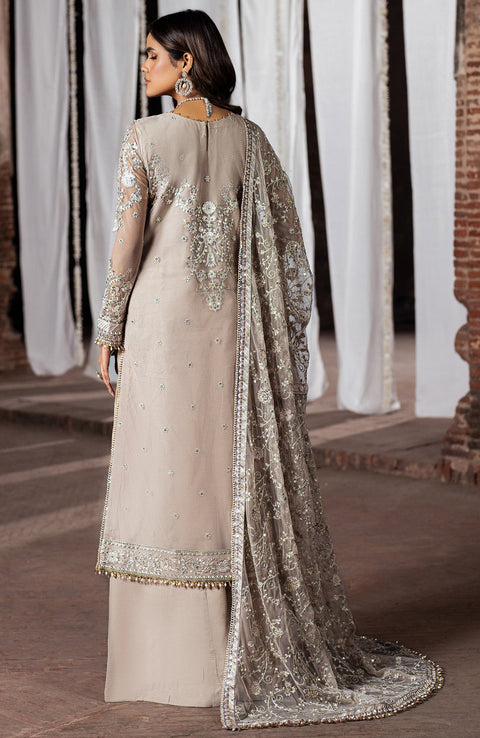 Zarif - SHEHNAI BY ZARIF EMBROIDERED NET SUITS UNSTITCHED 3 PIECE - FORMAL COLLECTION - aubranz.com