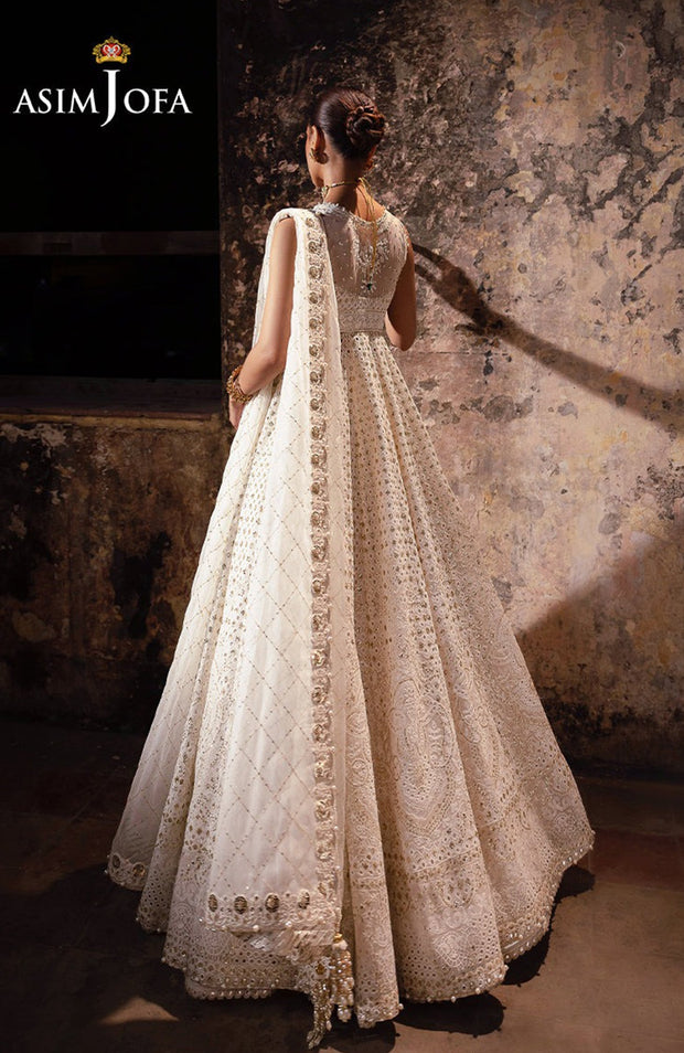 Asimjofa - Bekhudi by Asim Jofa Embroidered Suit Unstitched 3 Piece - Formal Collection - aubranz.com