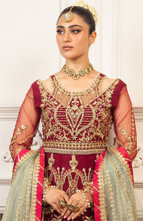 Mushq - Aura Hemline'24 By Mushq Unstitched Suit 3 Piece Formals Collection - aubranz.com