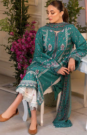 Sobia_Nazir - Sobia Nazir Vital Lawn'25 Embroidered Suits Unstitched 3 Piece - Summer Collection - aubranz.com