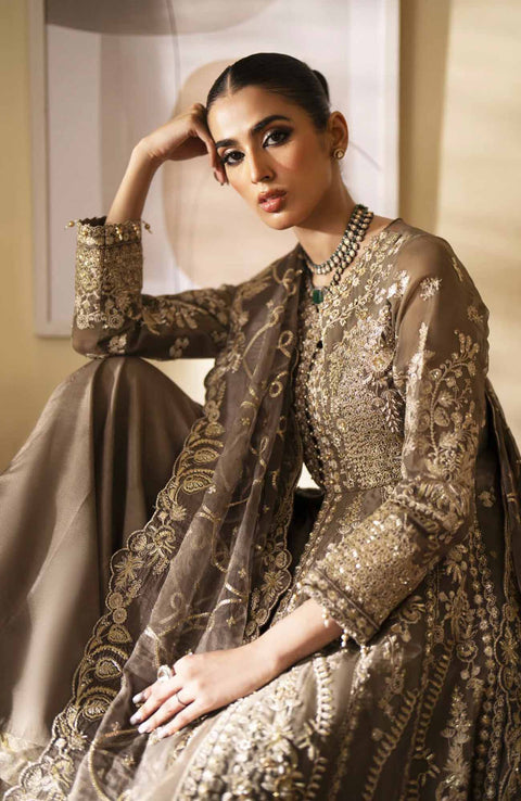 Emanadeel - Romansiyyah Luxury'24 By Emaan Adeel Suit Unstitched 3 Piece Formal Collection - aubranz.com