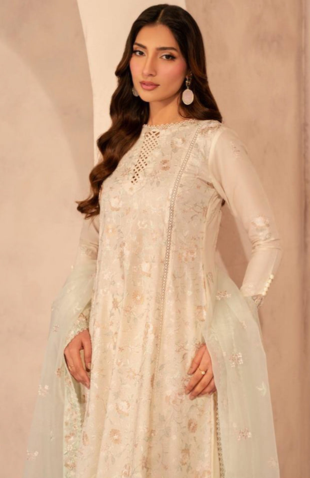 Zarif - Zarif Lawn'25 Embroidered Suits Unstitched 3 Piece - Summer Collection - aubranz.com