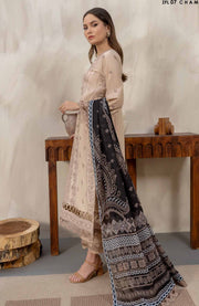 Zarif - Festive Embroidered Printed Edit'24 By Zarif Lawn Suit Unstitched 3 Piece Summer Collection - aubranz.com