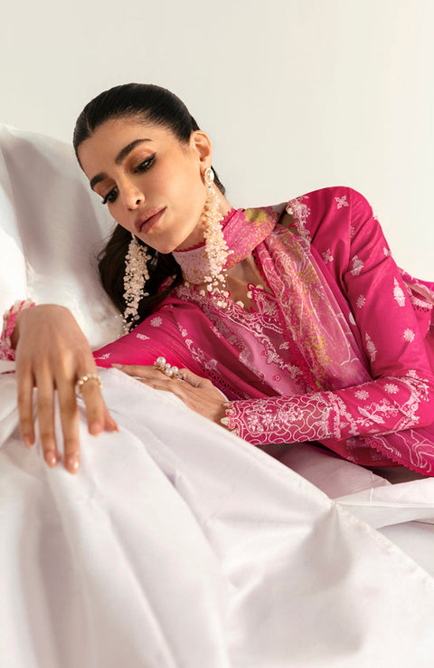 Qalamkar - Qprints by Qalamkar'25 Printed Lawn Suits Unstitched 3 Piece - Summer Collection - aubranz.com