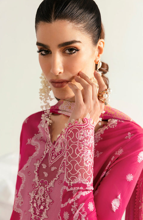 Qalamkar - Qprints by Qalamkar'25 Printed Lawn Suits Unstitched 3 Piece - Summer Collection - aubranz.com