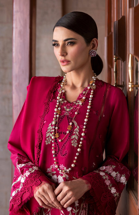 Sairashakira - Bloom Lawn'25 By Saira Shakira Embroidered Suits Unstitched 3 Piece - Summer Collection - aubranz.com