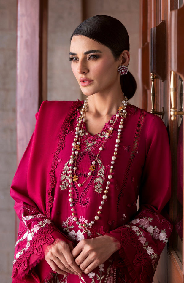 Sairashakira - Bloom Lawn'25 By Saira Shakira Embroidered Suits Unstitched 3 Piece - Summer Collection - aubranz.com