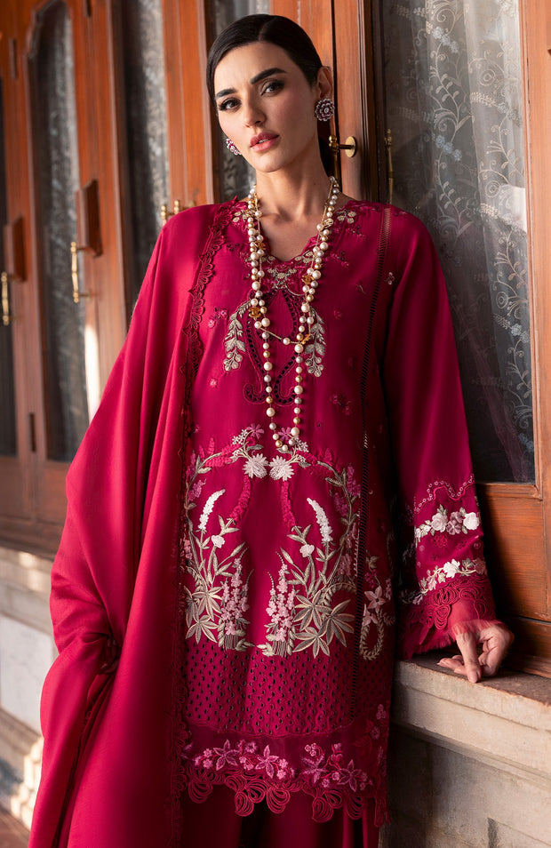 Sairashakira - Bloom Lawn'25 By Saira Shakira Embroidered Suits Unstitched 3 Piece - Summer Collection - aubranz.com