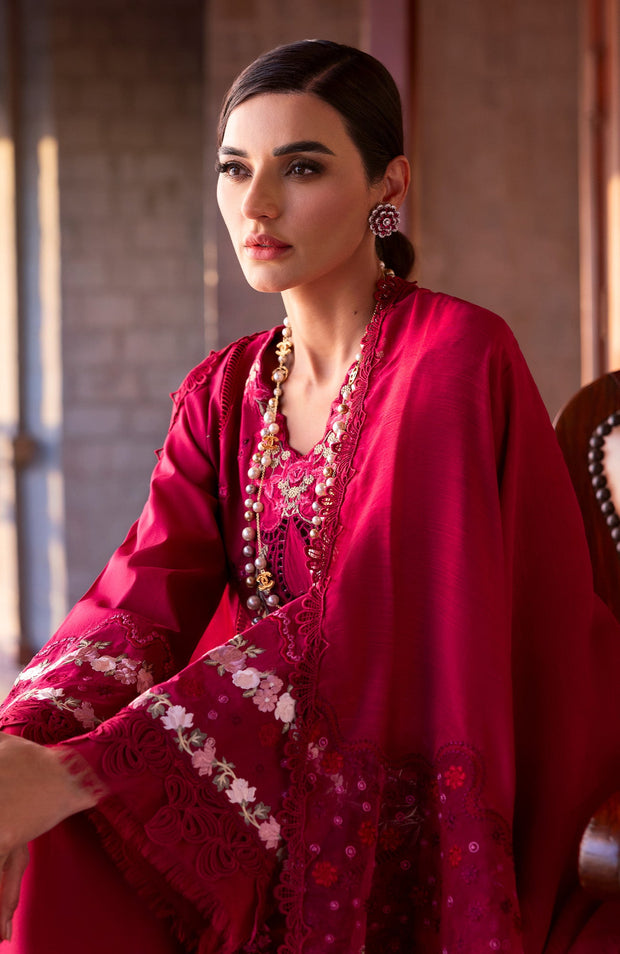 Sairashakira - Bloom Lawn'25 By Saira Shakira Embroidered Suits Unstitched 3 Piece - Summer Collection - aubranz.com