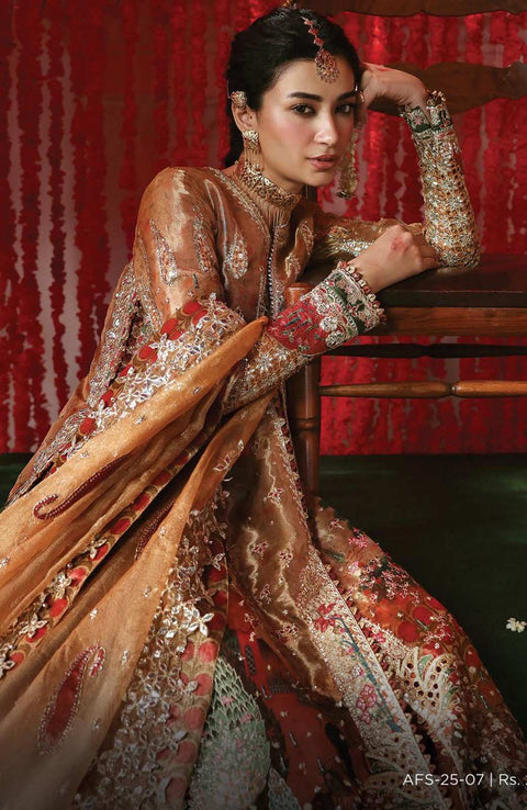 Afrozeh - SHEHNAI Formal Collection'25 by AFROZEH RAW SilK Embroidered Suits Unstitched 3 Piece - Formal  Collection - aubranz.com