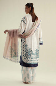 Zara_Shahjahan - Coco Prints'25 Vol-4 by Zara Shahjahan Printed Lawn Suits Unstitched 3 Piece - Summer Collection - aubranz.com