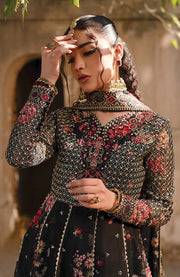 Xenia - Rumi Luxe'25 By Xenia Embroidered Chiffon Suit Unstitched 3 piece - Formal Collection - aubranz.com