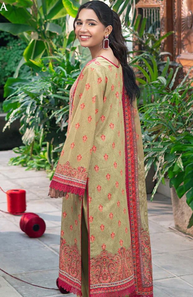 Asimjofa - Asim Jofa Lawn'25 Printed Suits Unstitched 3 Piece - Summer Collection - aubranz.com