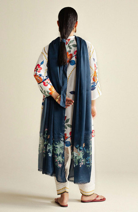 Zara_Shahjahan - Coco Prints'25 Vol-4 by Zara Shahjahan Printed Lawn Suits Unstitched 3 Piece - Summer Collection - aubranz.com