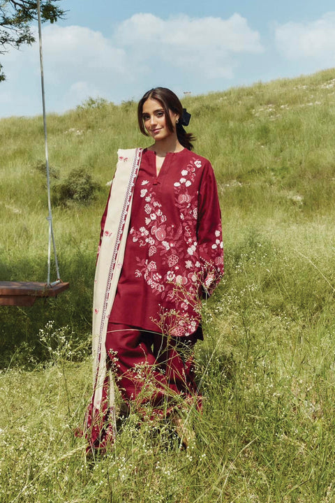 Zara_Shahjahan - COCO WINTER COLLECTION'24 BY ZARA SHAHJAHAN 3 PIECE UNSTITCHED WINTER COLLECTION - aubranz.com
