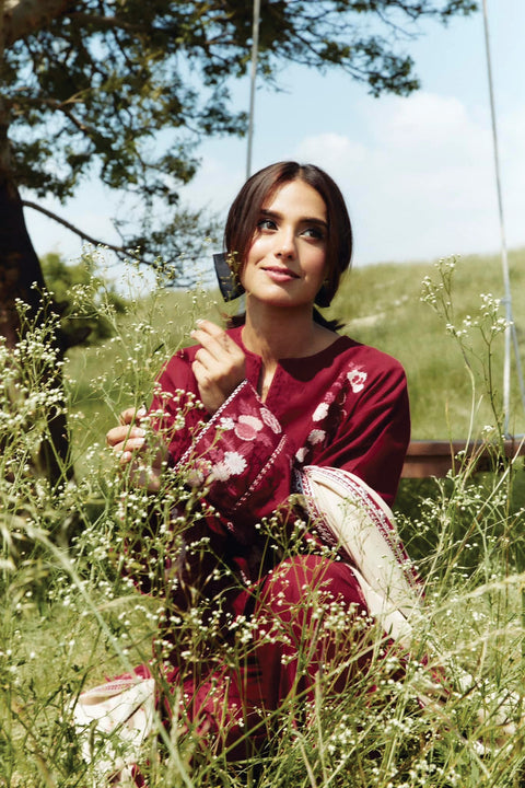 Zara_Shahjahan - COCO WINTER COLLECTION'24 BY ZARA SHAHJAHAN 3 PIECE UNSTITCHED WINTER COLLECTION - aubranz.com