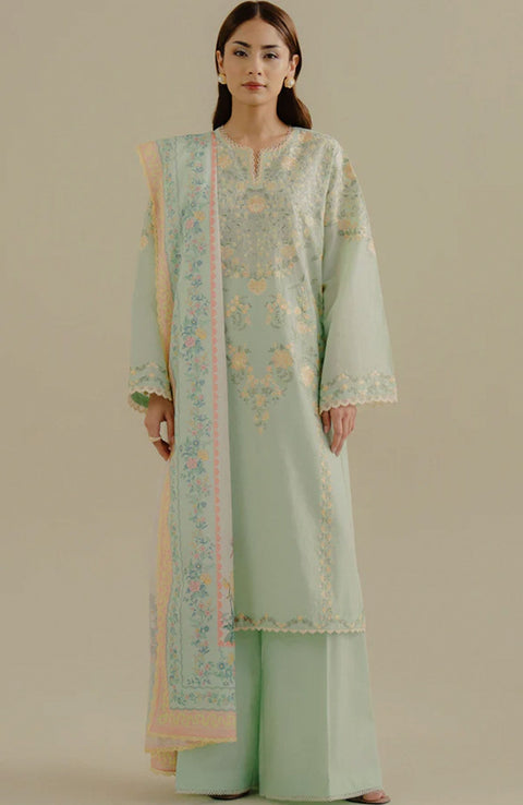 Zara_Shahjahan - Coco Lawn Drop Two'25 By Zara Shahjahan Embroidered Lawn Suits Unstitched 3 Piece - Summer Collection - aubranz.com