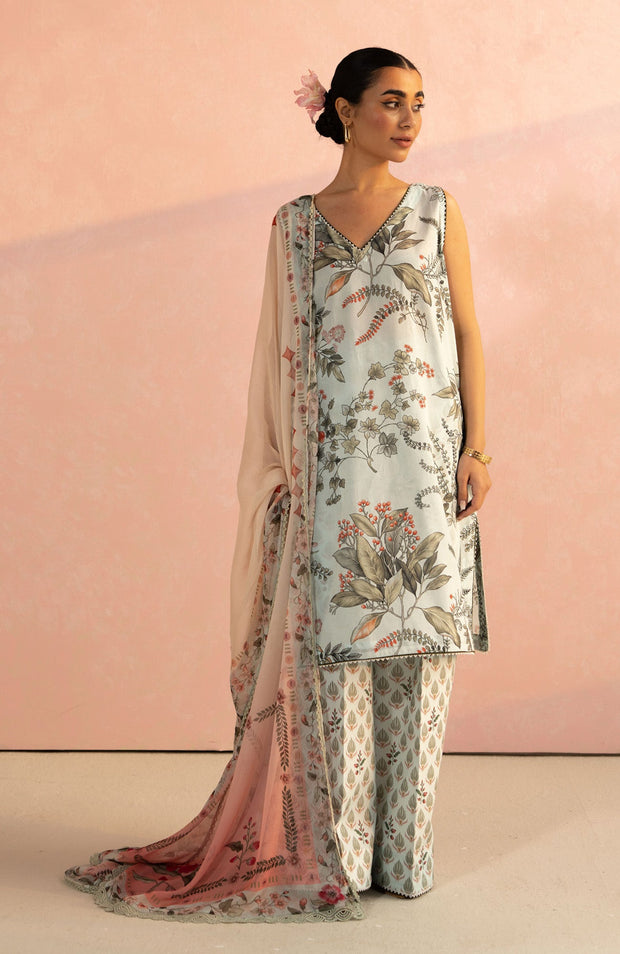 Zara_Shahjahan - Coco Prints'25 by Zara Shahjahan Printed Lawn Suit Unstitched 3 Piece - Summer Collection - aubranz.com