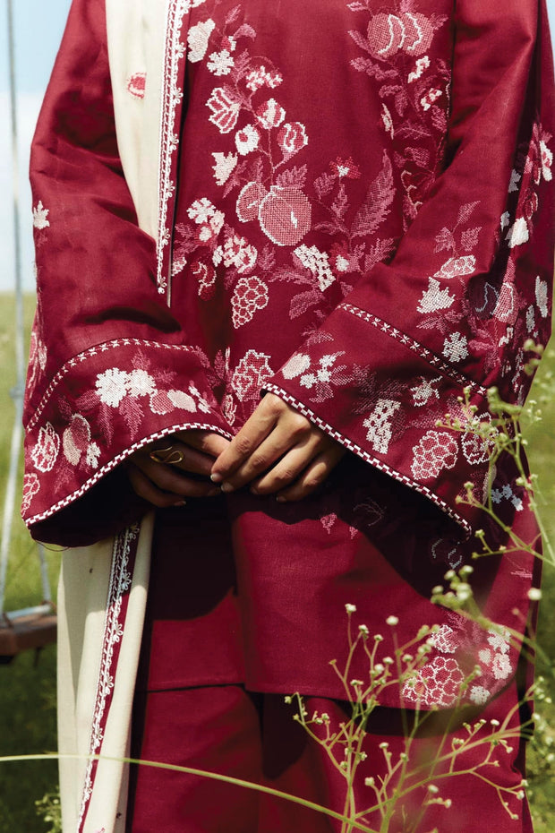 Zara_Shahjahan - COCO WINTER COLLECTION'24 BY ZARA SHAHJAHAN 3 PIECE UNSTITCHED WINTER COLLECTION - aubranz.com