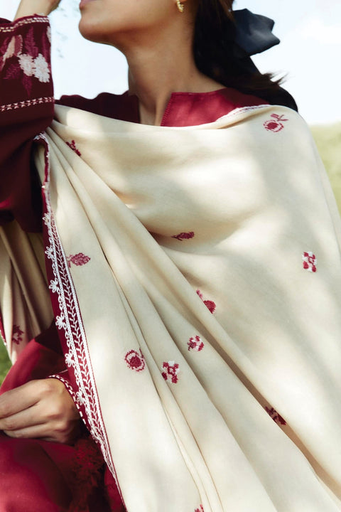 Zara_Shahjahan - COCO WINTER COLLECTION'24 BY ZARA SHAHJAHAN 3 PIECE UNSTITCHED WINTER COLLECTION - aubranz.com