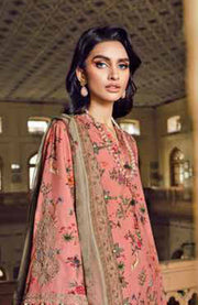 Mariab - M Prints Intermix Fall Edit'25 By Maria B Embroidered Cambric Suits Unstitched 3 Piece - Winter Collection - aubranz.com
