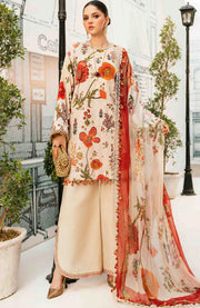 Mariab - MPrint Eid Edit'25 By Maria B Embroidered Lawn Suits Unstitched 3 Piece - Summer Collection - aubranz.com