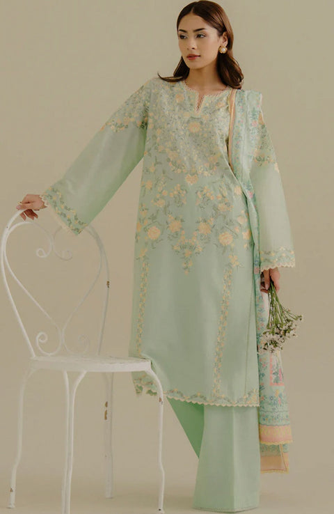 Zara_Shahjahan - Coco Lawn Drop Two'25 By Zara Shahjahan Embroidered Lawn Suits Unstitched 3 Piece - Summer Collection - aubranz.com
