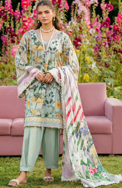 Elaf - Elaf Prints'25 Printed Lawn Suits Unstitched 3 Piece - Summer Collection - aubranz.com