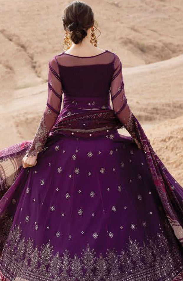 Mariab - Maria B Voyage a'Luxe x Morocco Luxury Lawn'25 Embroidered Suits Unstitched 3 Piece - Summer Collection - aubranz.com
