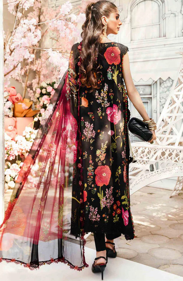 Mariab - MPrint Eid Edit'25 By Maria B Embroidered Lawn Suits Unstitched 3 Piece - Summer Collection - aubranz.com