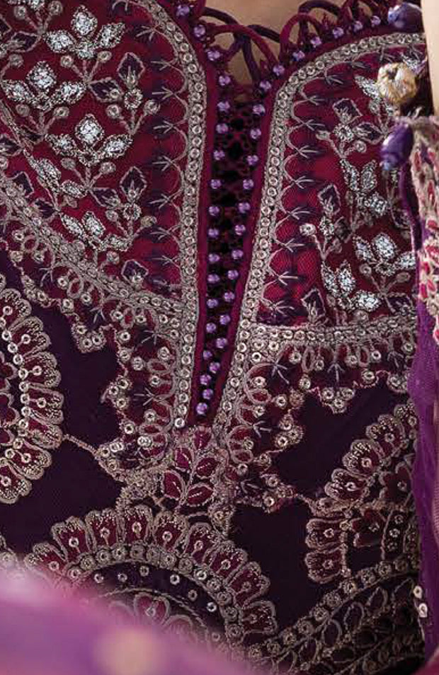 Mariab - Maria B Voyage a'Luxe x Morocco Luxury Lawn'25 Embroidered Suits Unstitched 3 Piece - Summer Collection - aubranz.com