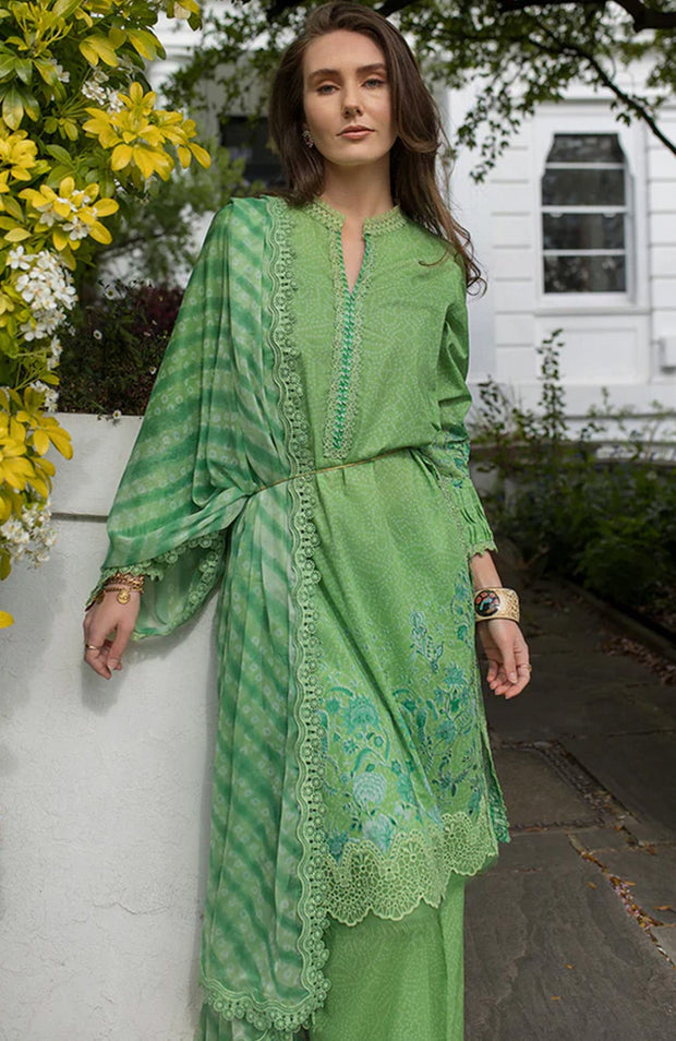 Sobia_Nazir - Sobia Nazir Basic Lawn'25 Printed Lawn Suits Unstitched 3 Piece - Summer Collection - aubranz.com