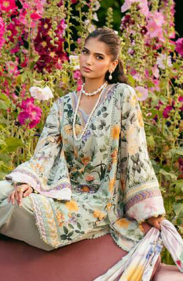 Elaf - Elaf Prints'25 Printed Lawn Suits Unstitched 3 Piece - Summer Collection - aubranz.com