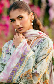 Elaf - Elaf Prints'25 Printed Lawn Suits Unstitched 3 Piece - Summer Collection - aubranz.com