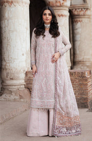 Zarif - SHEHNAI BY ZARIF EMBROIDERED NET SUITS UNSTITCHED 3 PIECE - FORMAL COLLECTION - aubranz.com