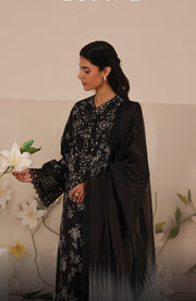 Afrozeh - Floral Charm'25 by Afrozeh Embroidered Lawn Suits Unstitched 3 Piece - Summer Collection - aubranz.com