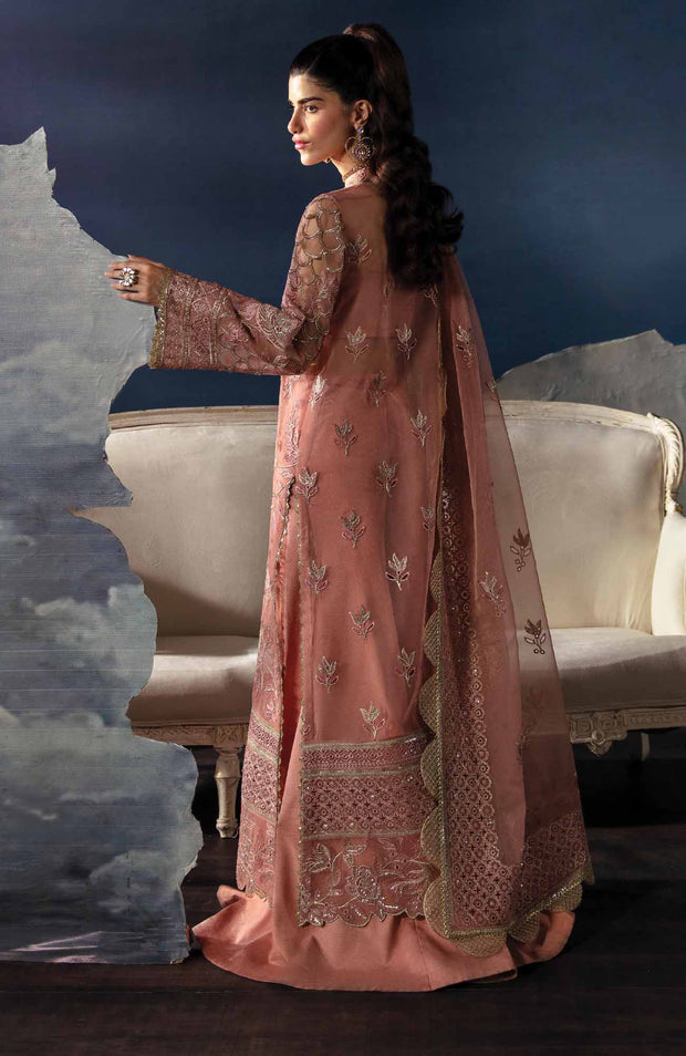 Afrozeh - La Fuchsia Festive'24 By Afrozeh Unstitched 3 Piece Festive Collection - aubranz.com