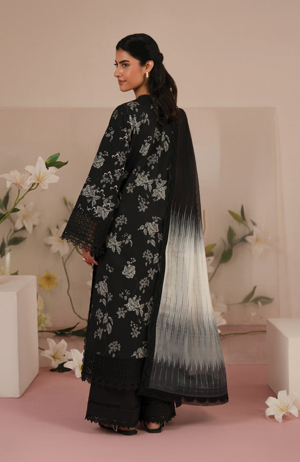 Afrozeh - Floral Charm'25 by Afrozeh Embroidered Lawn Suits Unstitched 3 Piece - Summer Collection - aubranz.com