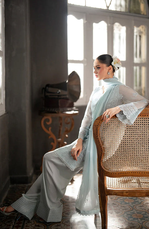 Azure - Azure Ensembles Festive Lawn'25 Embroidered Suits Unstitched 3 Piece - Summer Collection - aubranz.com