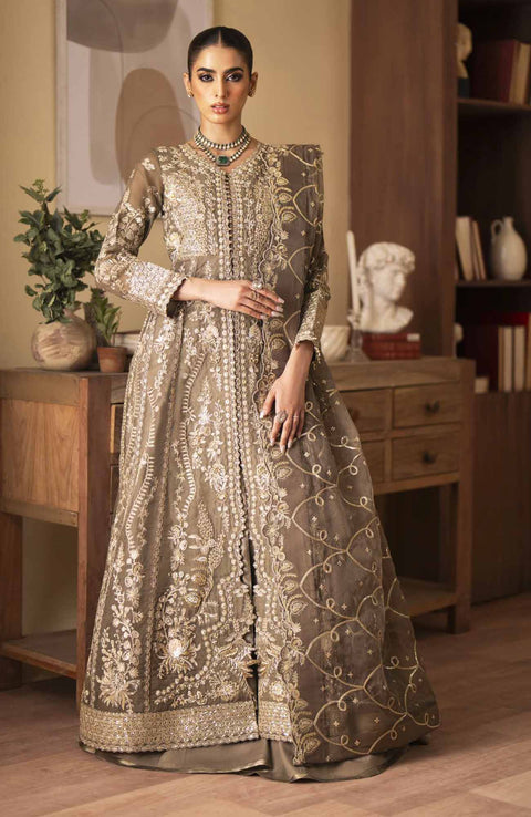 Emanadeel - Romansiyyah Luxury'24 By Emaan Adeel Suit Unstitched 3 Piece Formal Collection - aubranz.com