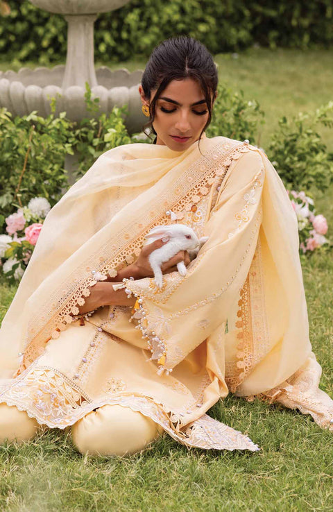 Sadaffawadkhan - Siraa Lawn'24 Vol-II By Sadaf Fawad Khan Lawn Suit Unstitched 3 Piece summer Collection - aubranz.com