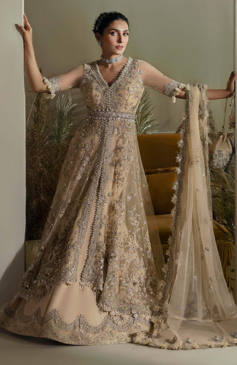 Elan - ELAN WEDDING FESTIVE'24 EMBROIDERED SUITS UNSTITCHED 3 PIECE - WEDDING COLLECTION - aubranz.com