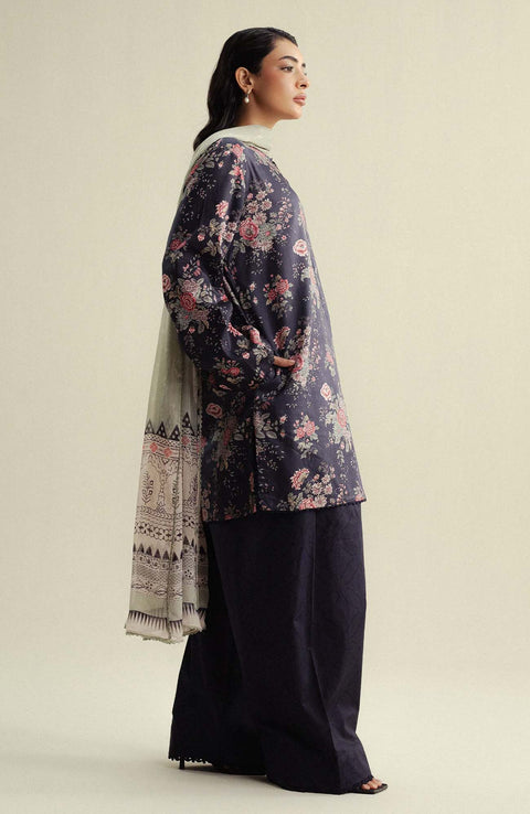 Zara_Shahjahan - Coco Prints'25 Vol-4 by Zara Shahjahan Printed Lawn Suits Unstitched 3 Piece - Summer Collection - aubranz.com
