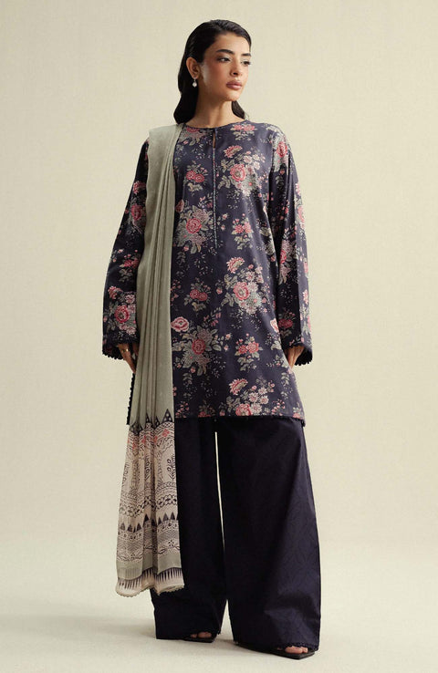Zara_Shahjahan - Coco Prints'25 Vol-4 by Zara Shahjahan Printed Lawn Suits Unstitched 3 Piece - Summer Collection - aubranz.com