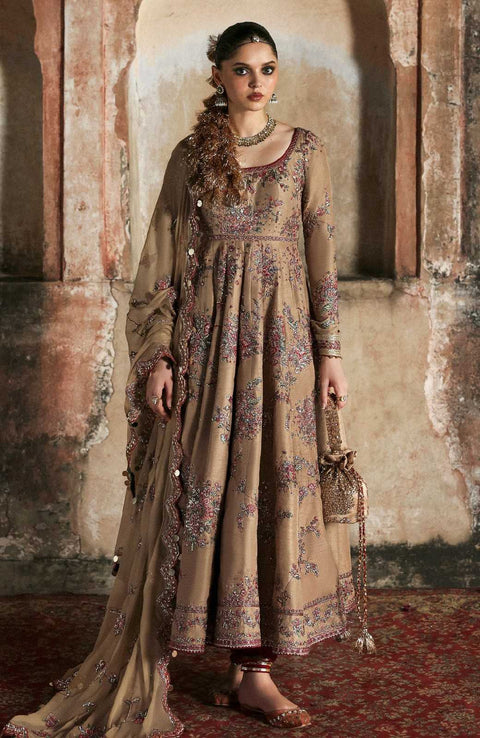 Hussainrehar - Massarat Festive'25 By Hussain Rehar Embroidered Suits Unstitched 3 Piece - Festive Collection - aubranz.com